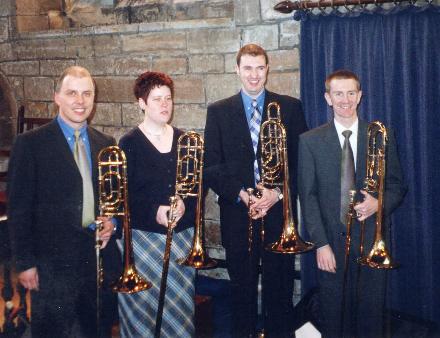 Dave & Vicki 2001 Trombones.jpg (31356 bytes)