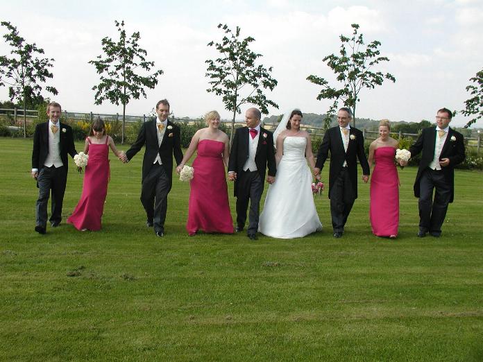 WeddingGardenLineupwalking.jpg